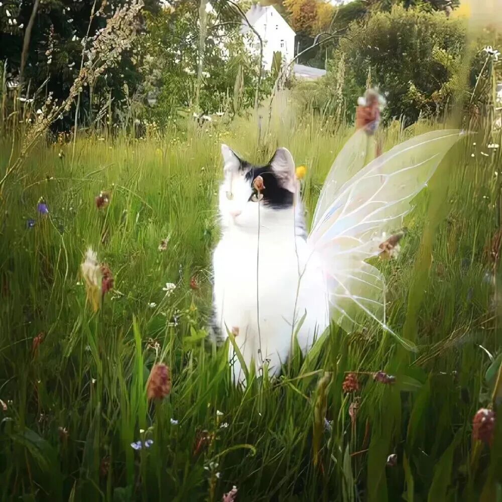 春天猫咪萌宠头像