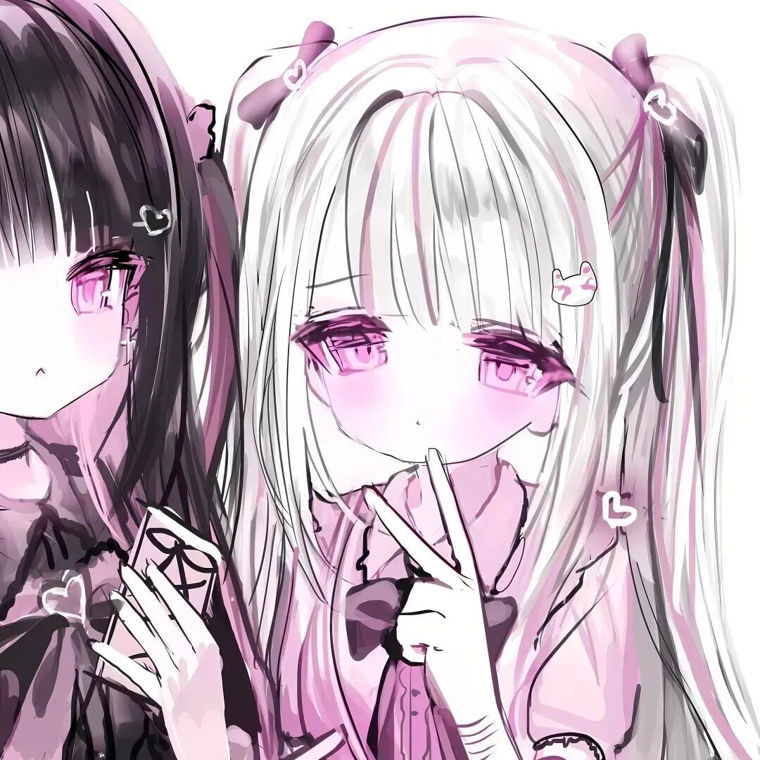 nifzhugongtrrechicha二人闺蜜头像动漫闺蜜头像