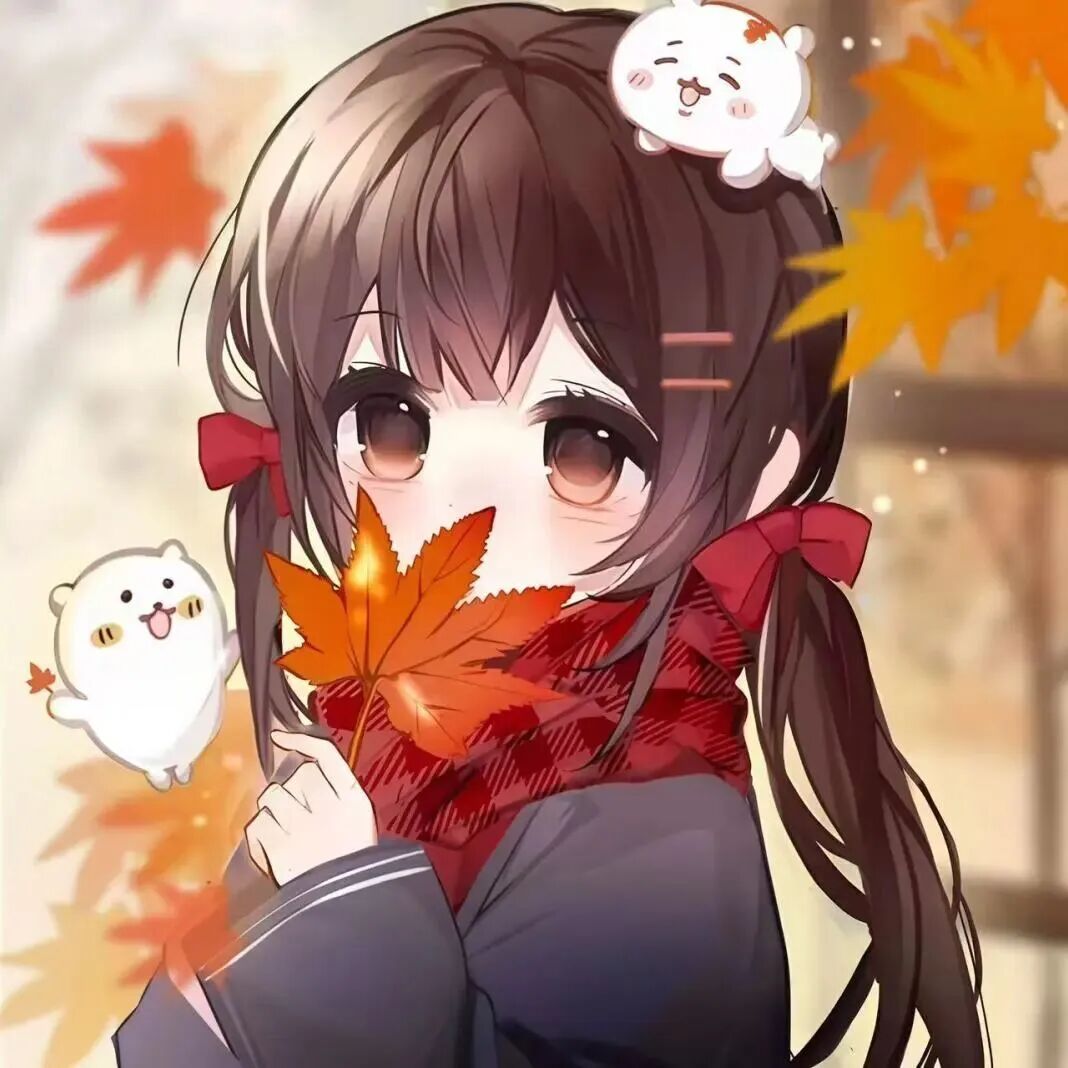 秋天动漫头像女