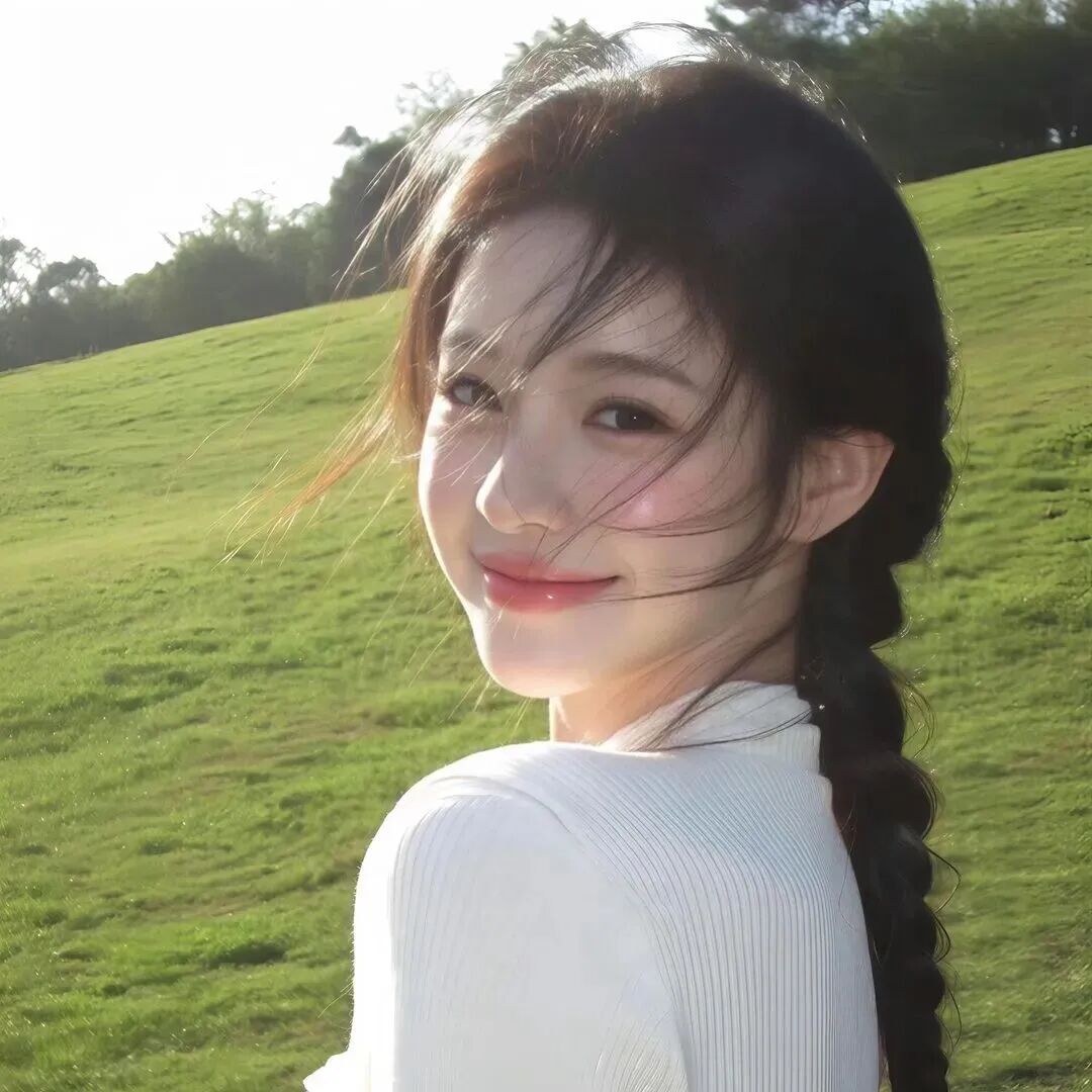 小清新爱笑甜美女生头像