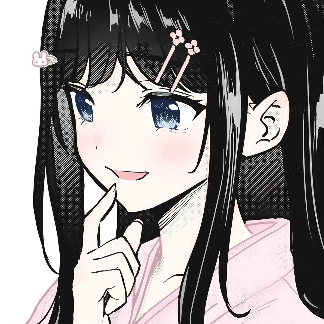 呆萌动漫头像女