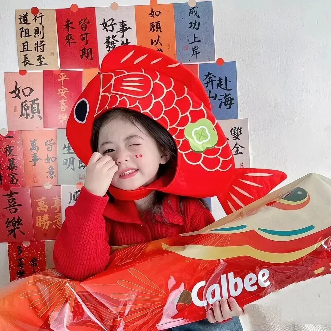 新年萌娃小女孩头像