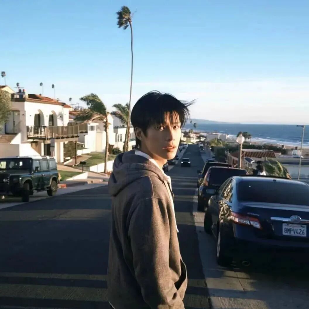 海边氛围感男生头像