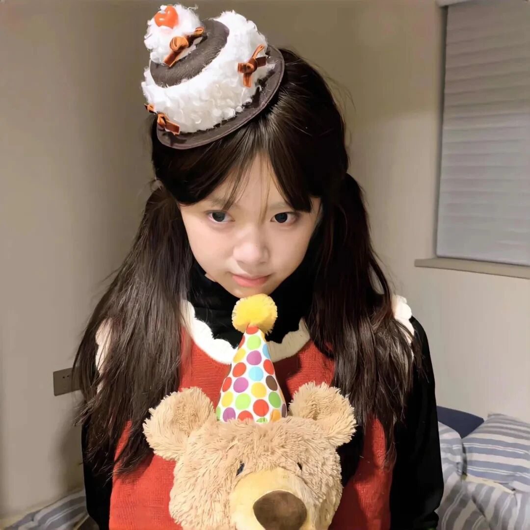 生日快乐甜妹女生头像
