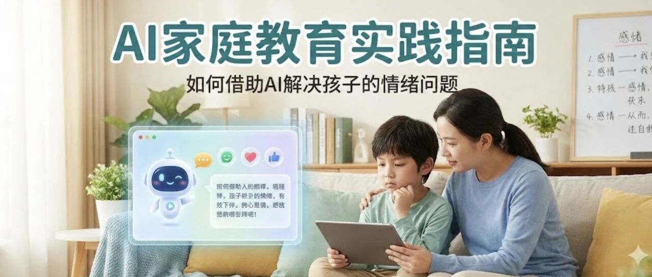 AI+家庭教育实践分享：亲测有效！手把手教你把AI变成顶级育儿教练！