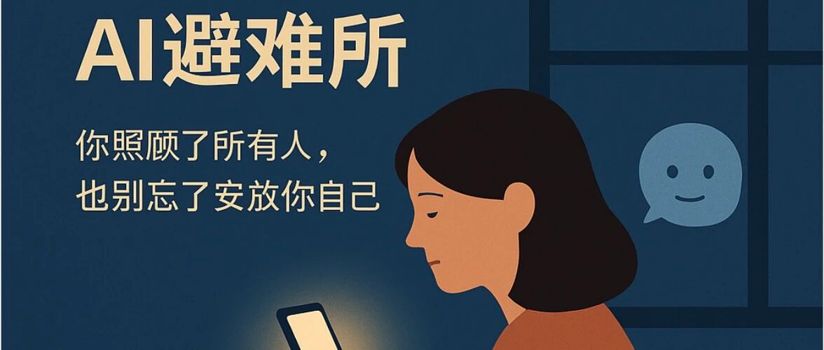 每个妈妈都应该有一个“AI避难所”