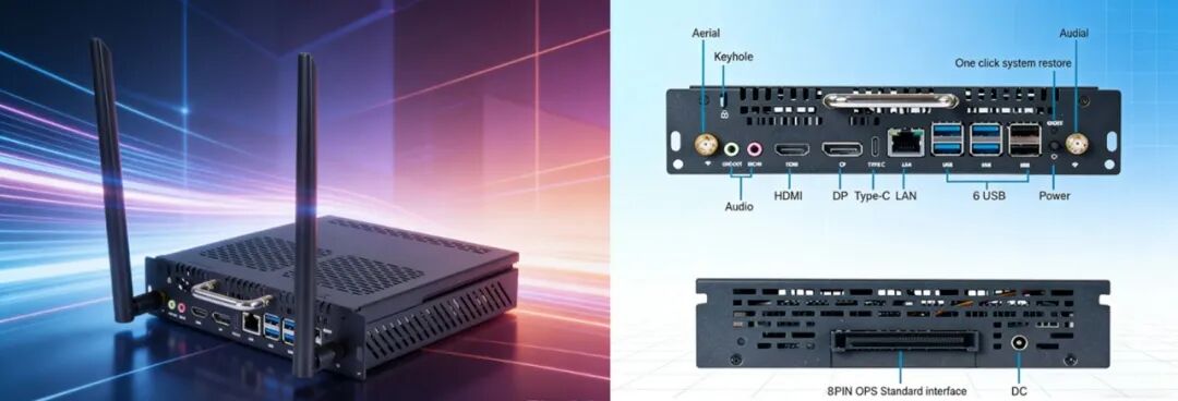派勤S30-72 OPS｜适配会议+教育双场景，高效赋能智慧办公与教学