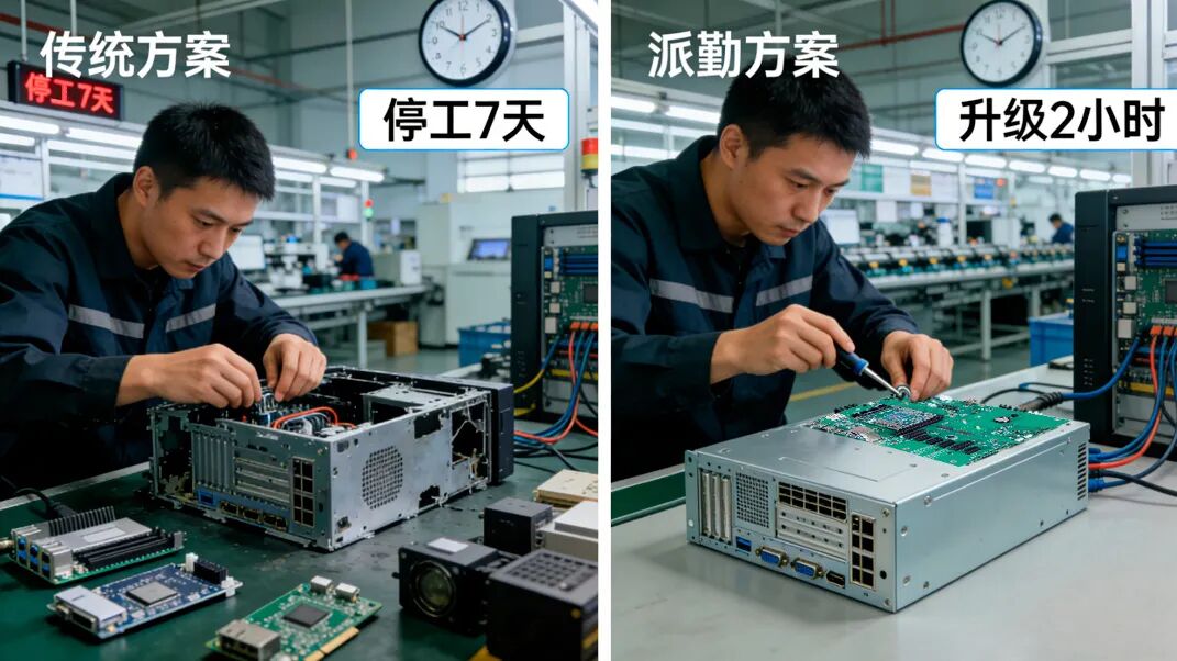 派勤模块化工控平台，让工业计算机拥有