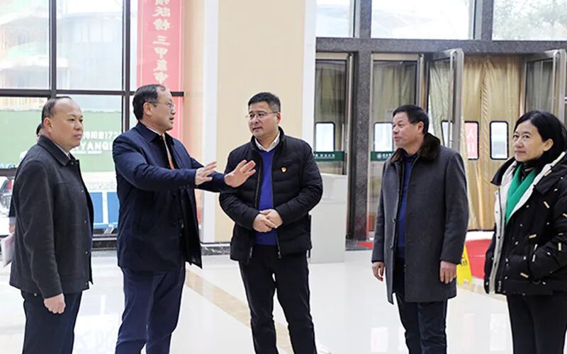 校领导来我院调研指导工作,九江学院附属医院,院内要闻