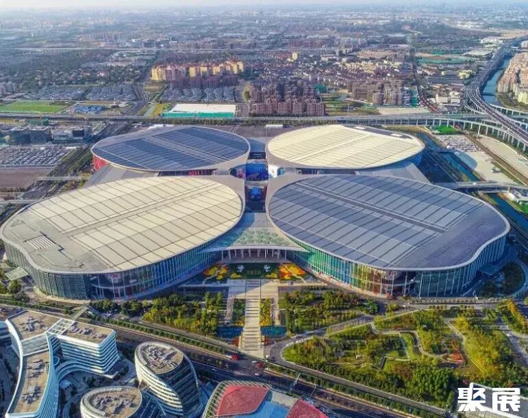 上海国家会展中心实景图