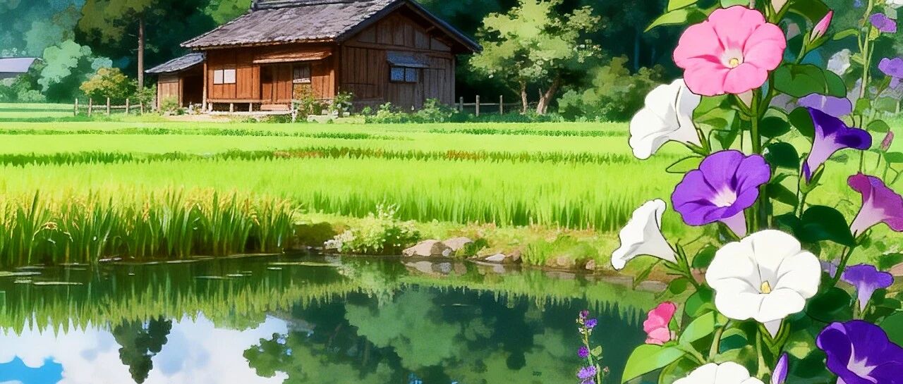 宫崎骏治愈系画风插画