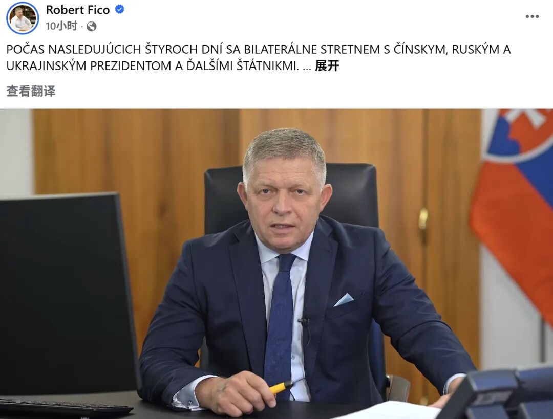 斯洛伐克总理:遗憾其他欧盟国未赴华,"其他欧盟国家没派代表赴华，不理解"