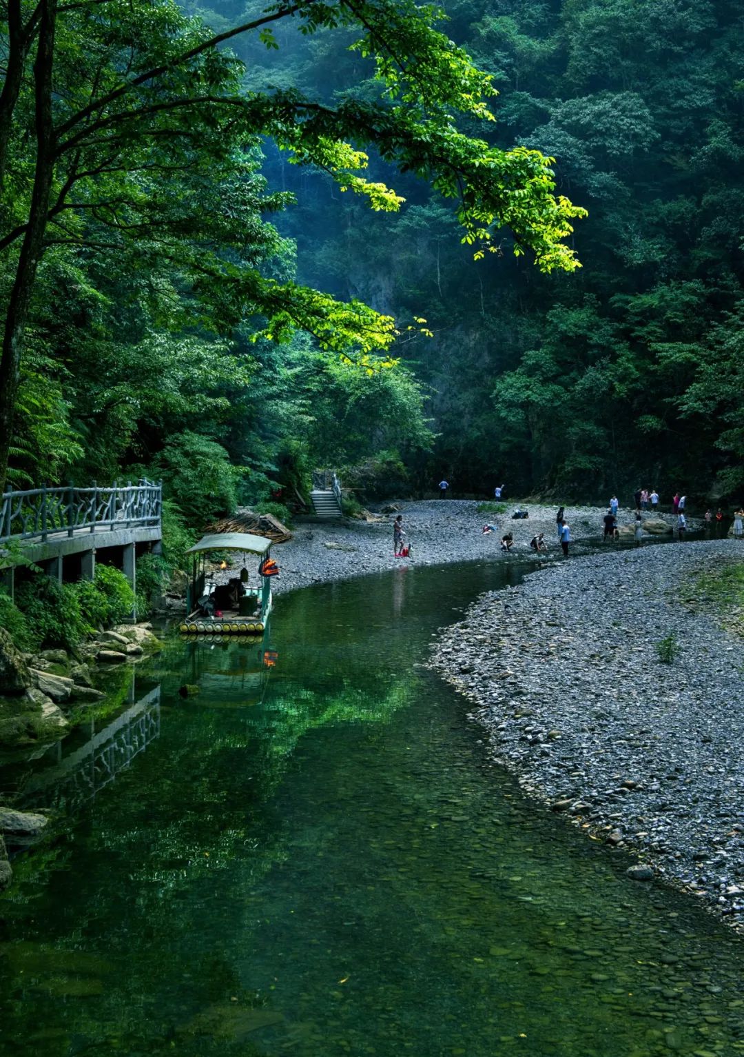 武陵峡风景区图片