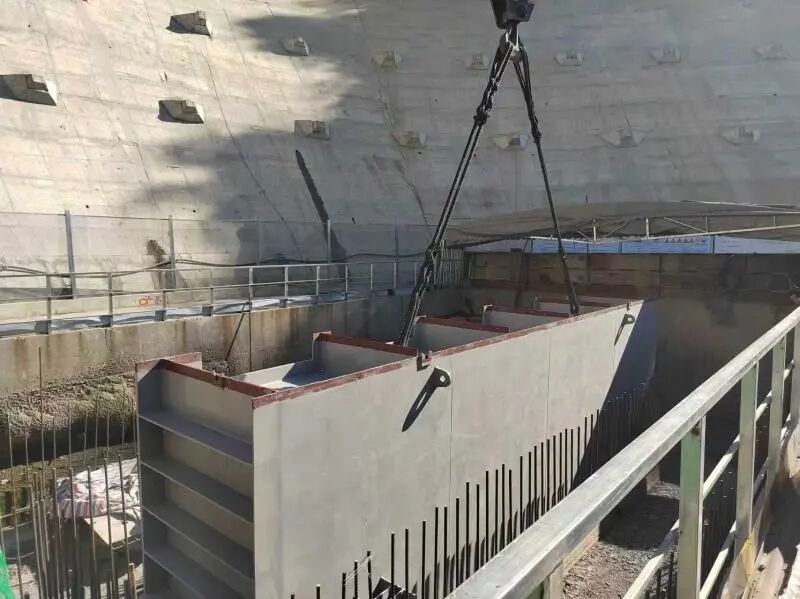 潘口抽水蓄能电站最新进展！143吨巨无霸“保险栓”已就位