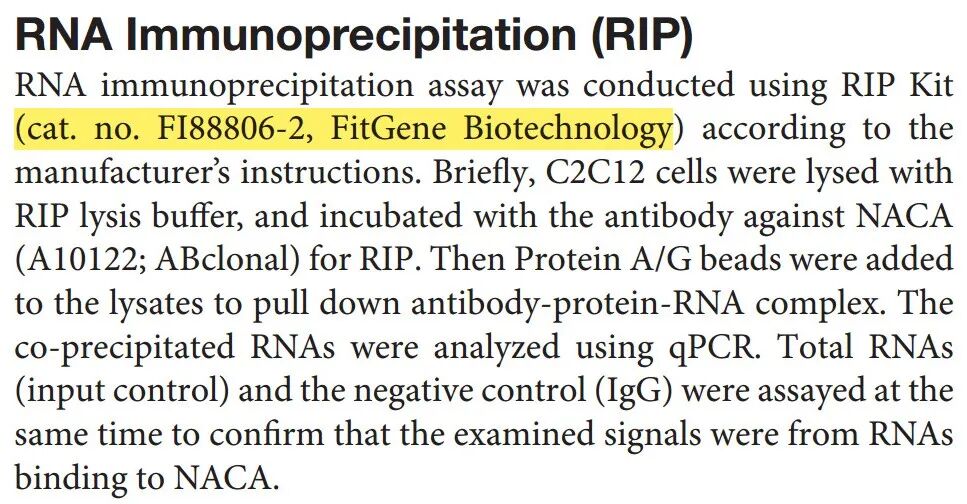 目标蛋白特异性结合RNA（结合靶标）的筛选与鉴定方法-辉骏生物客户文章解析