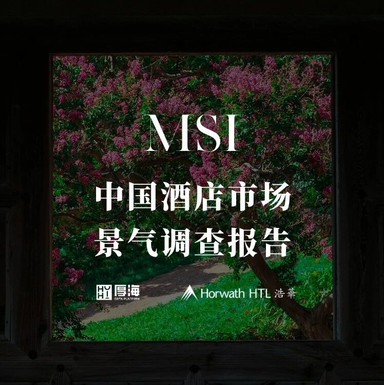 行研报告 - 厚海发布｜MSI·2026年第二季度中国酒店市场景气调查报告