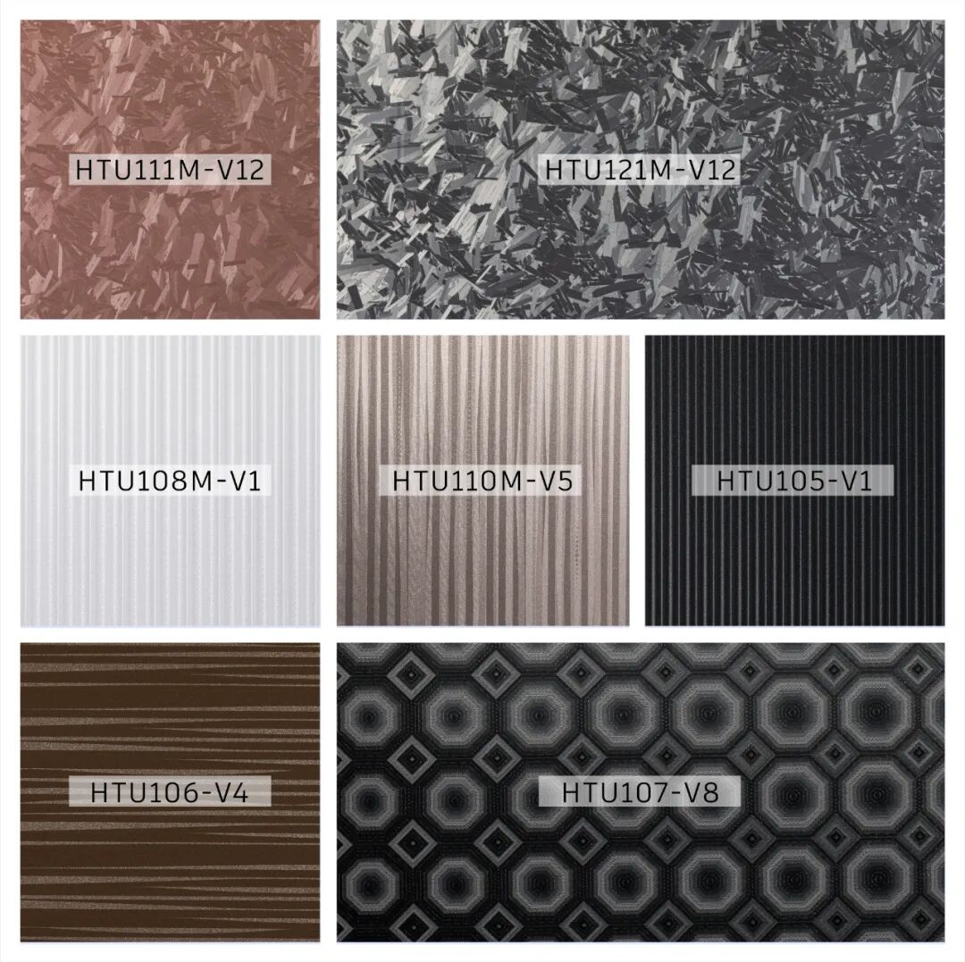 UV Embossed PVC Decorative Film