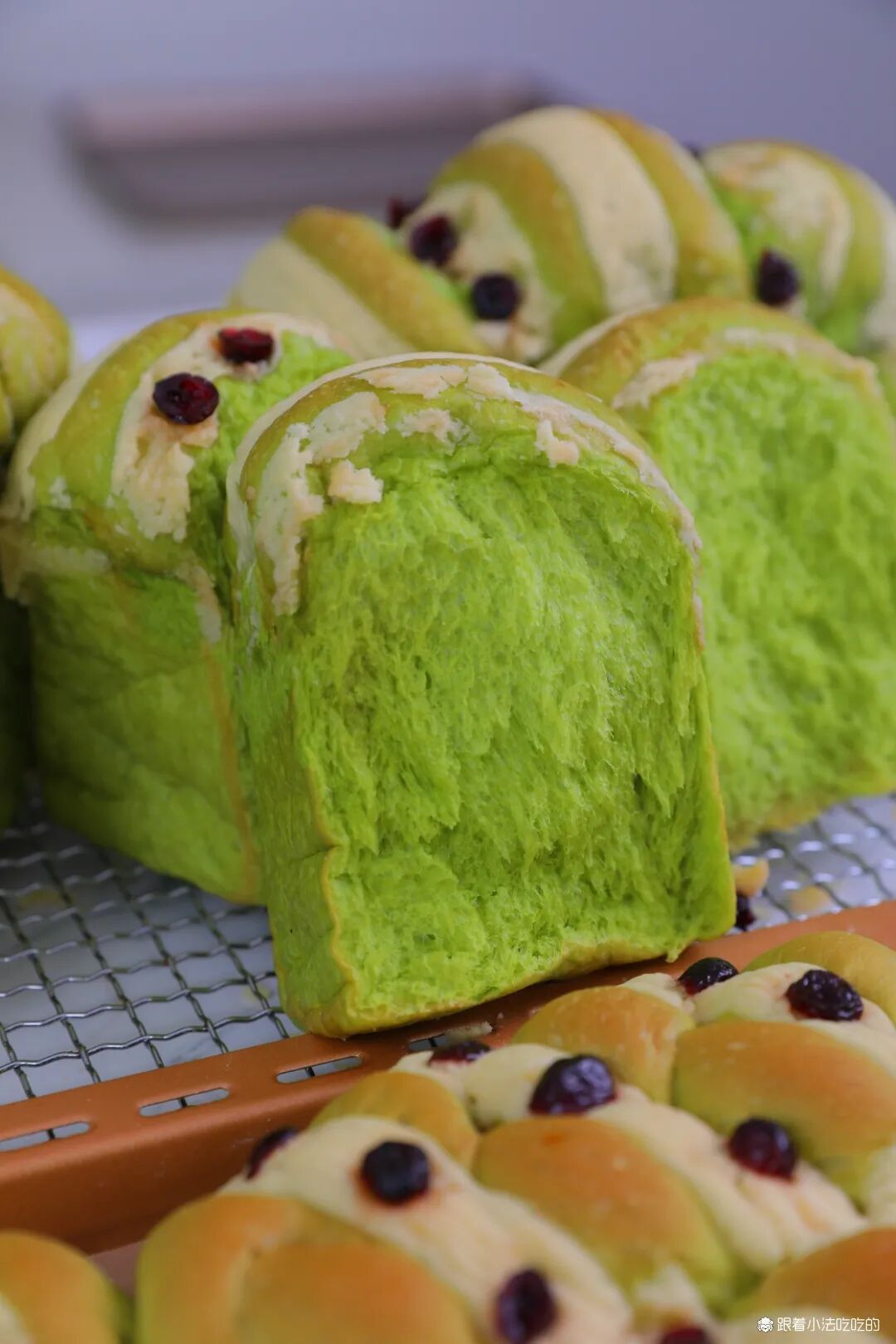 青汁雪芙包吐司