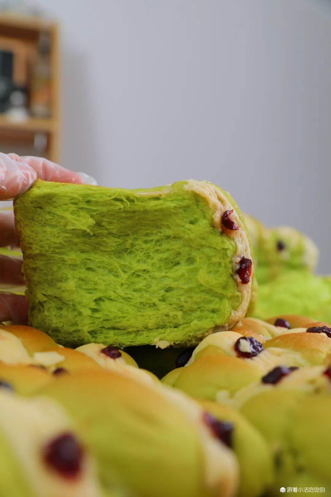 青汁雪芙包吐司