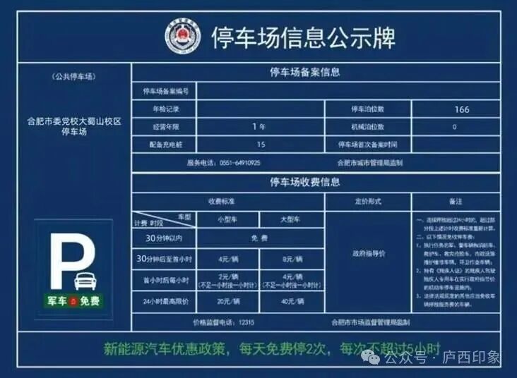 停车场信息公示牌_副本