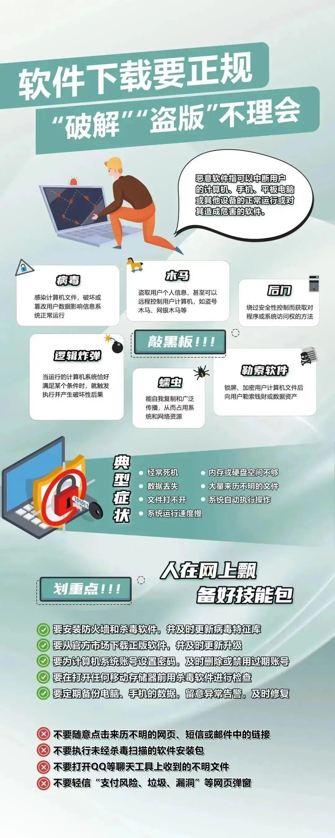 网络安全 | 这些网络安全知识,请务必牢记