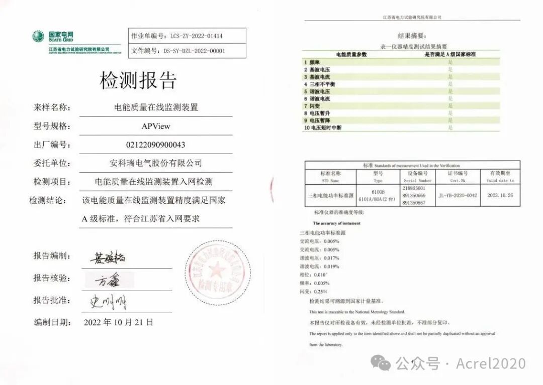 APView350光伏储能电能质量监测装置