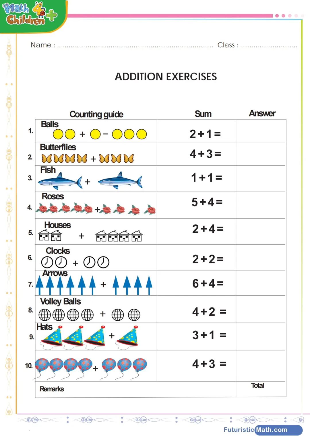 【幼小衔接】《10以内的加法练习》（共85页）幼升小必做！——附电子版可打印