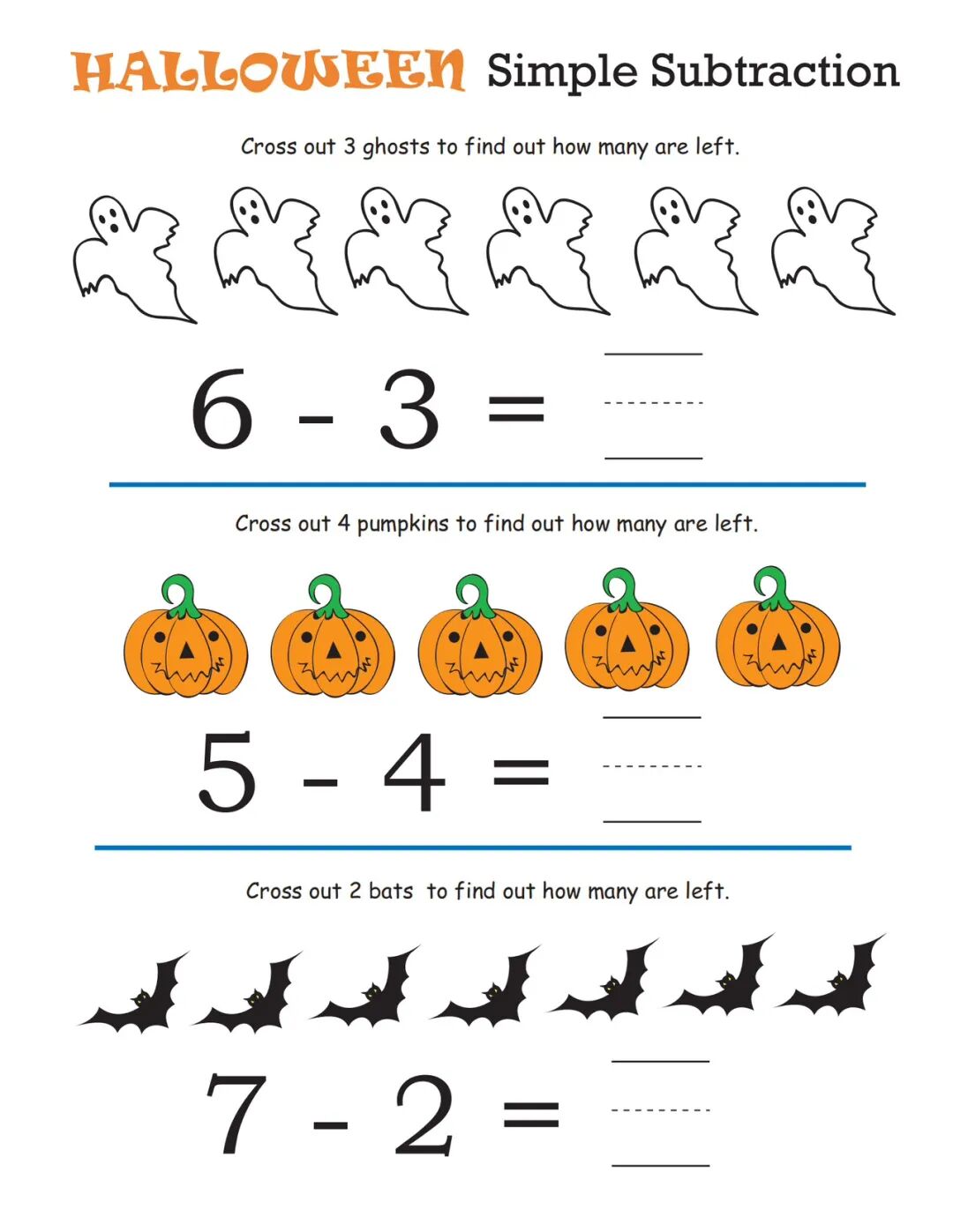 【幼小衔接】《10以内的减法练习》（共31页）从具体到抽象，幼升小必做！——附电子版可打印