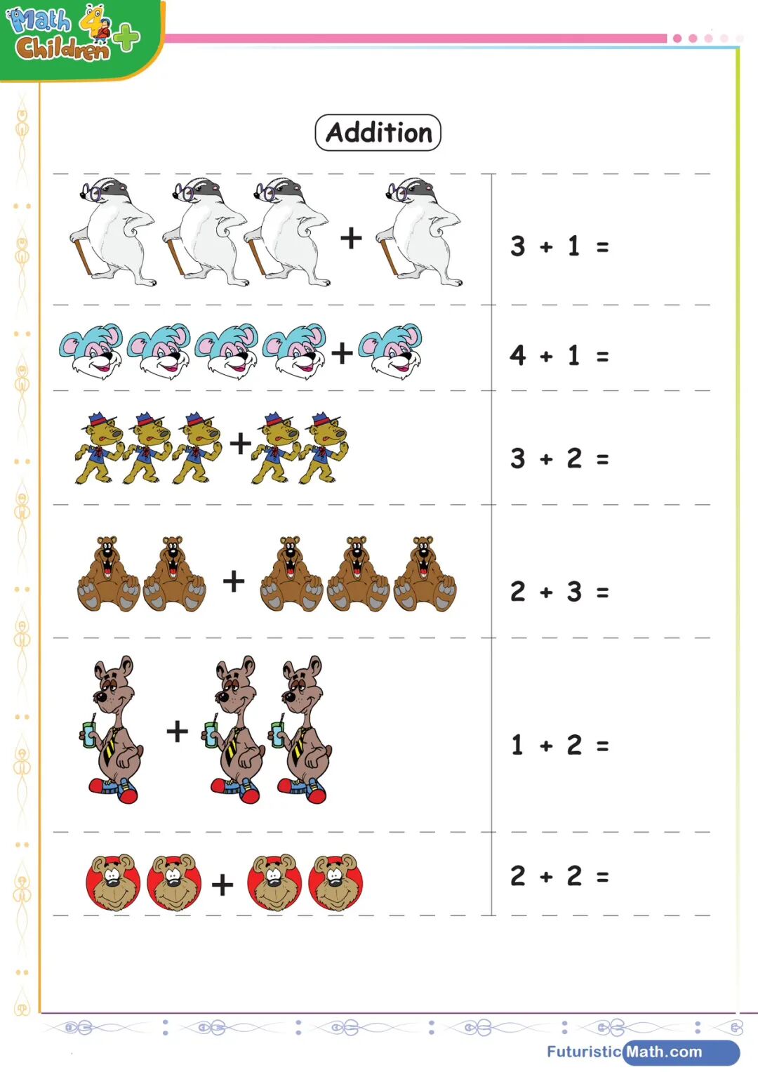【幼小衔接】《10以内的加法练习》（共85页）幼升小必做！——附电子版可打印