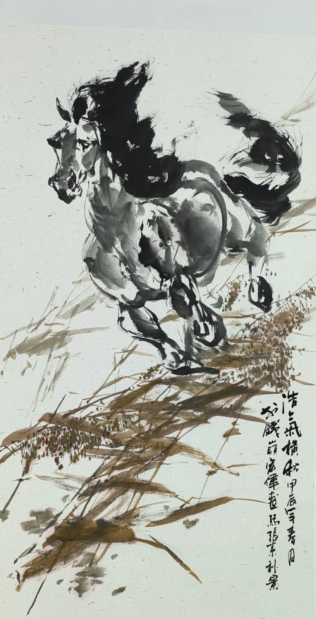 孙宏伟画马的写意精神