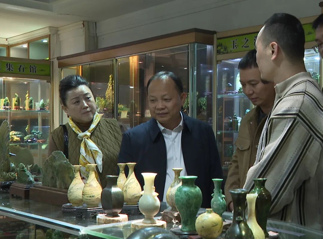 四会市调研组到广宁县对接帮扶广绿玉产业发展