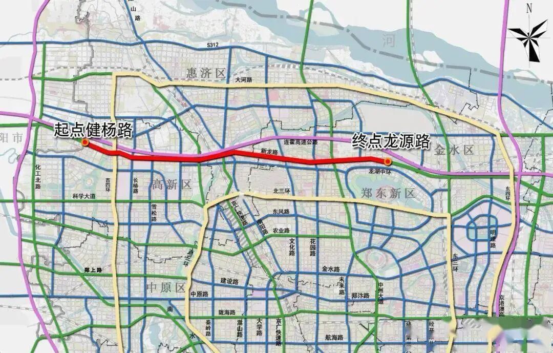 早新闻河南一跨省黄河公路大桥正式通车郑州在建东西向