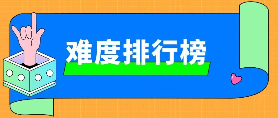 定了！2021考试难度排行榜！CPA竞排在……