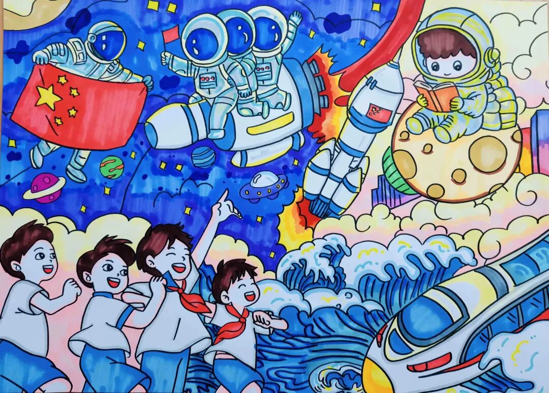 儿童节线上画展丨今天的快乐,想分享给你