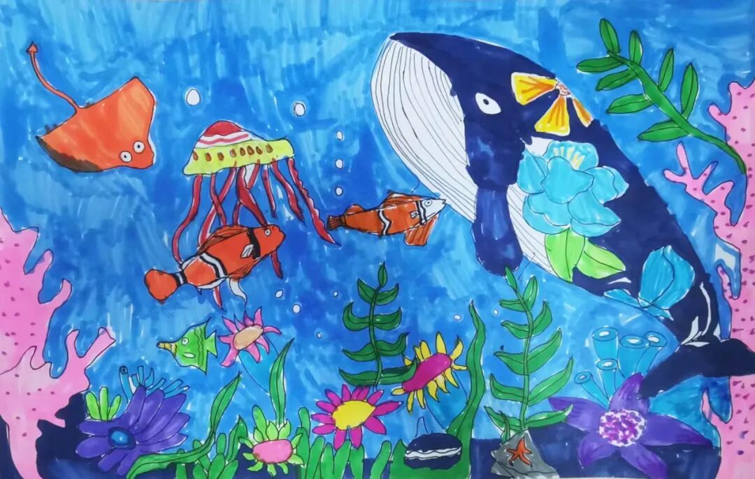 儿童节线上画展丨今天的快乐,想分享给你