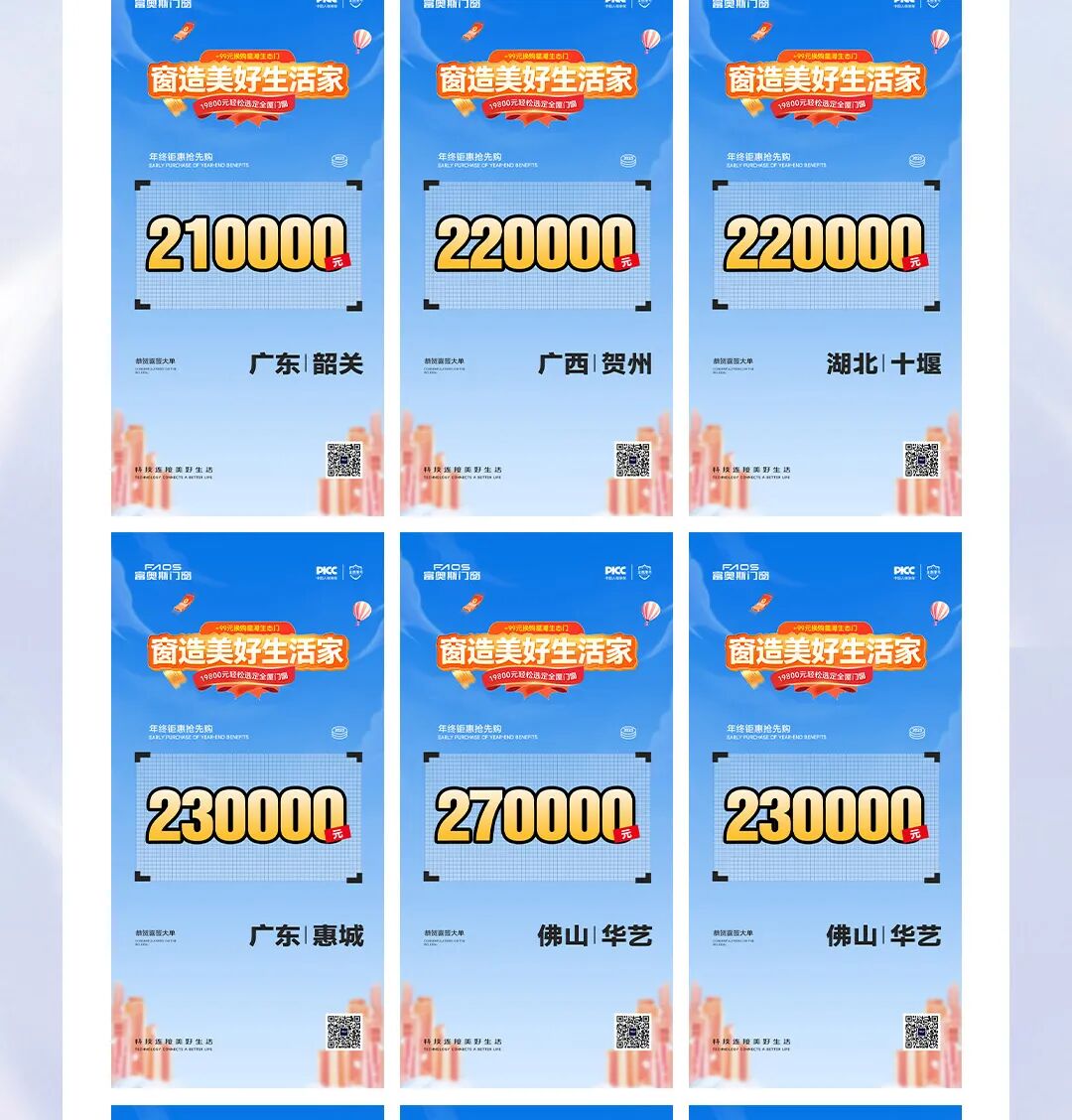 窗造美好生活家 | 富奥斯门窗年终收官之战，圆满落幕