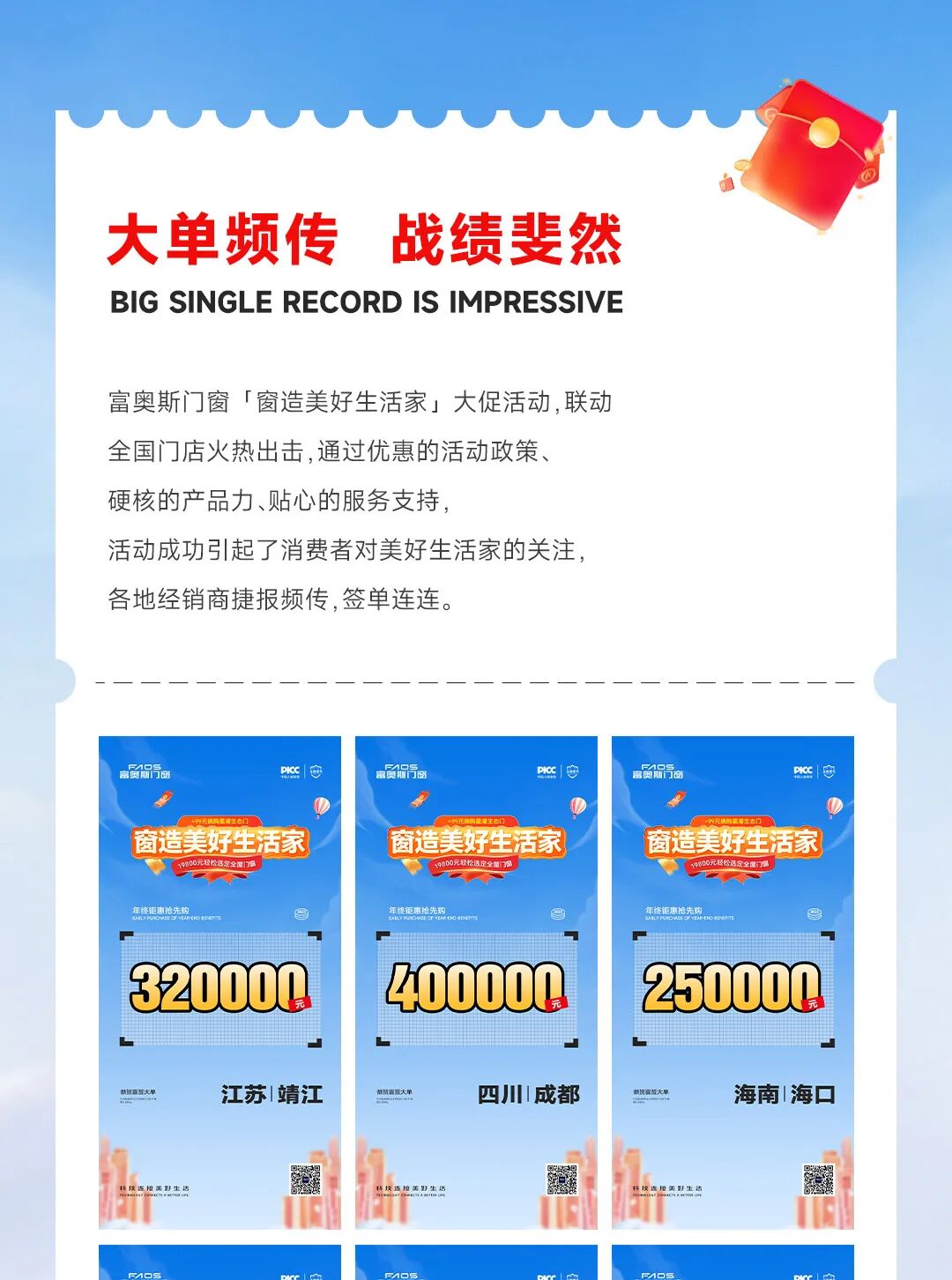 窗造美好生活家 | 富奥斯门窗年终收官之战，圆满落幕