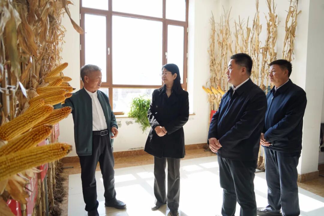 张军勇到青冈望奎宣讲全国两会精神并调研