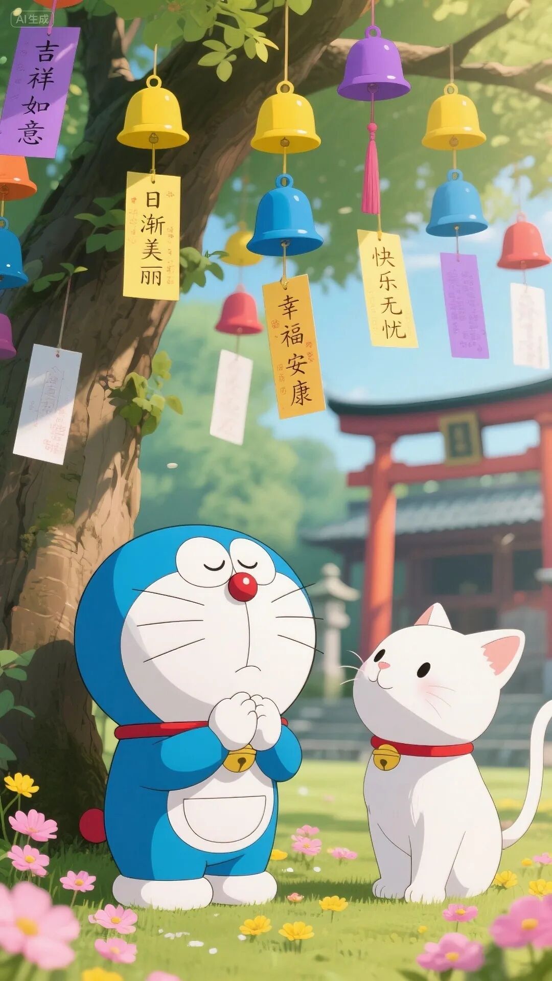 𝐖𝐚𝐥𝐥𝐩𝐚𝐩𝐞𝐫 丨哆啦A梦发财壁纸