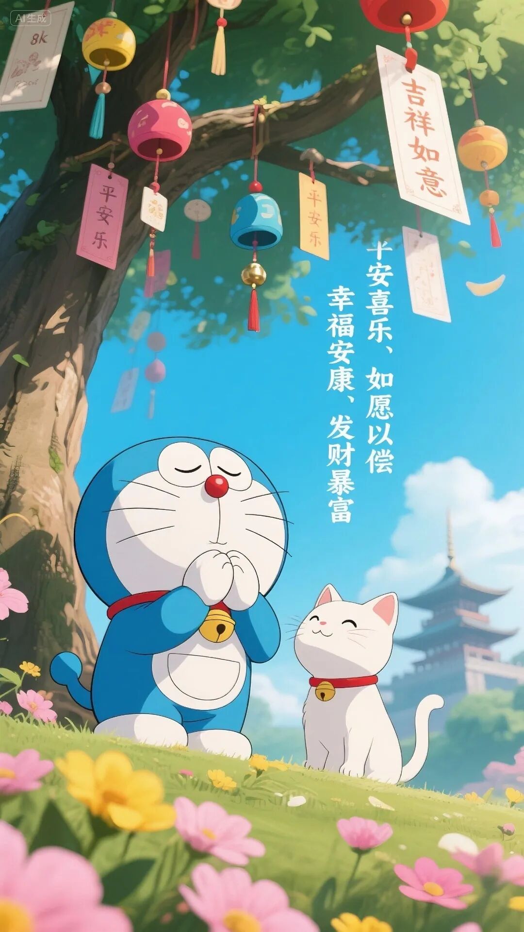 𝐖𝐚𝐥𝐥𝐩𝐚𝐩𝐞𝐫 丨哆啦A梦发财壁纸