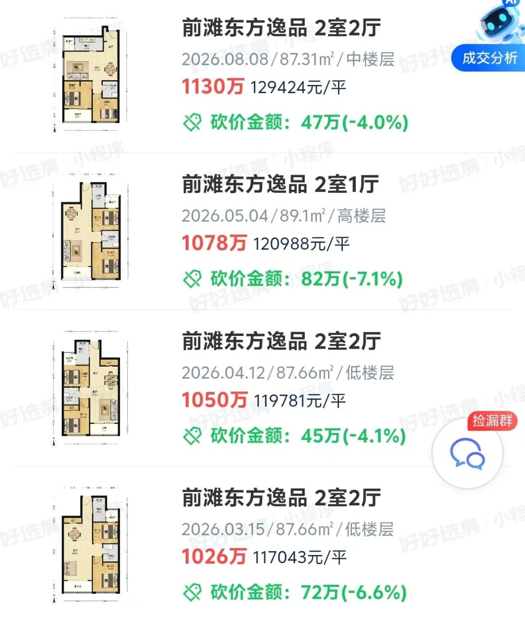 前滩学区，卖空了！相关资料 10