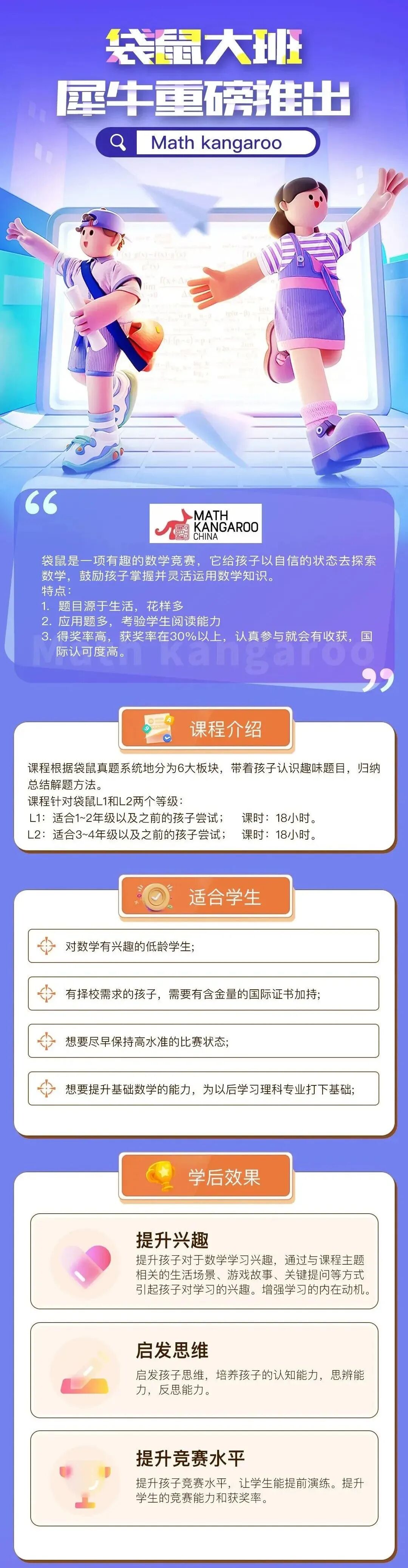 袋鼠数学竞赛,Math Kangaroo,袋鼠数学真题,2024年袋鼠数学竞赛报名,袋鼠数学竞赛课程培训辅导,