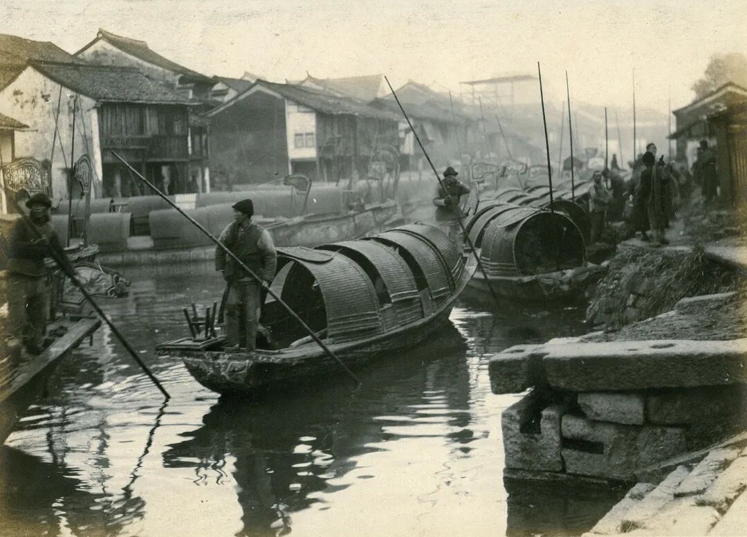 老照片讲述百年前绍兴运河的迷人风情