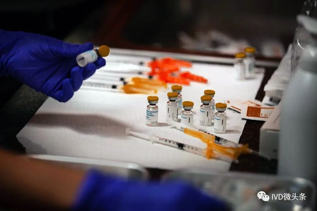 在美国芝加哥拍摄的猴痘疫苗