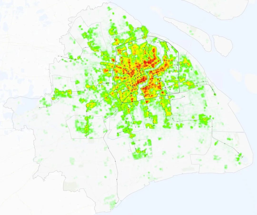 案例推荐｜上海轨道交通通勤特征研究的图8