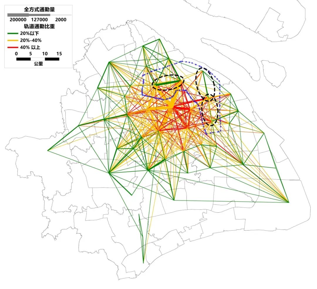 案例推荐｜上海轨道交通通勤特征研究的图5