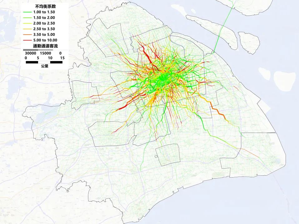 案例推荐｜上海轨道交通通勤特征研究的图11