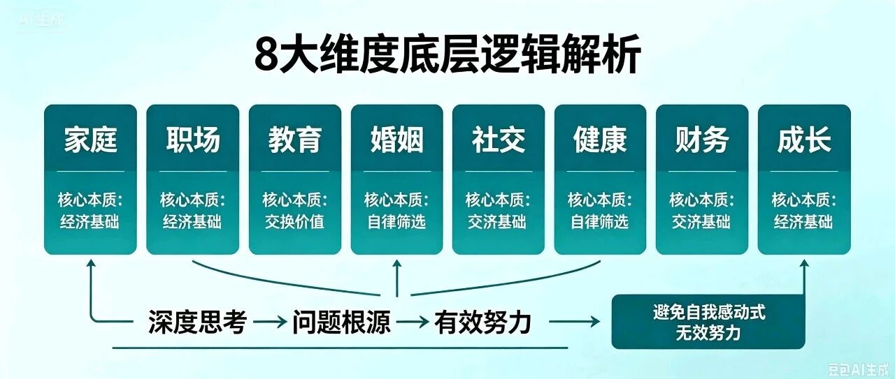 深度干货：家庭、职场、婚姻的本质，原来都藏在这几个原则里