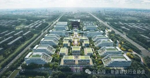 新疆钢铁行业协会协同自治区石油化工处调研新业集团沃疆产业园(图2)