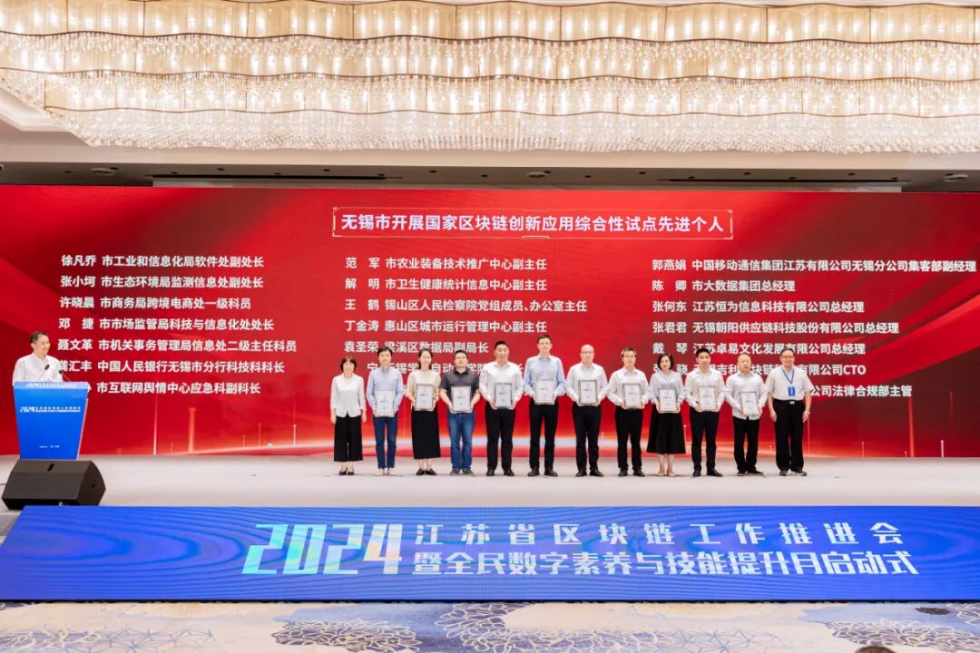 2024年江苏省暨无锡市全民数字素养与技能提升月活动在会上正式启动.